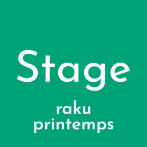 Stage raku printemps